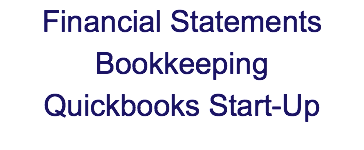 Financial Statements Bookkeeping Quickbooks Start-Up